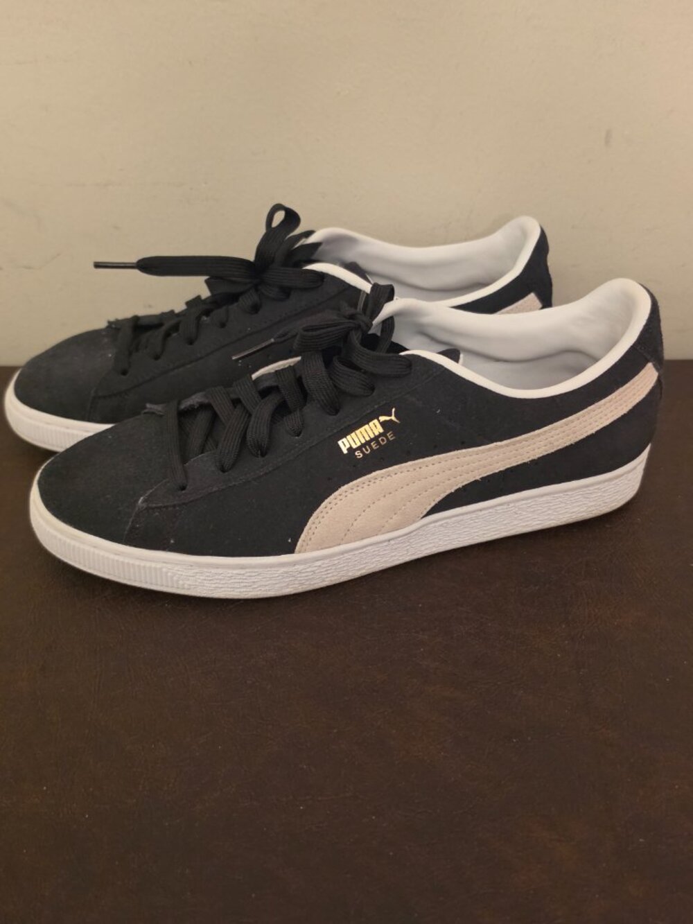 Puma Suede Smash Black in size 11.5 (USA) i